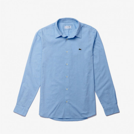 Chemise Slim Fit En Chambray De Coton Lacoste