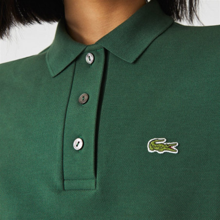 Polo Lacoste Regular Fit En Coton Biologique Rayé Lacoste