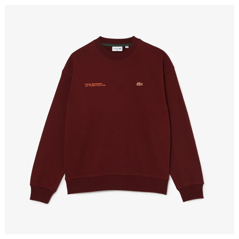 Sweatshirt Homme Lacoste Loose Fit